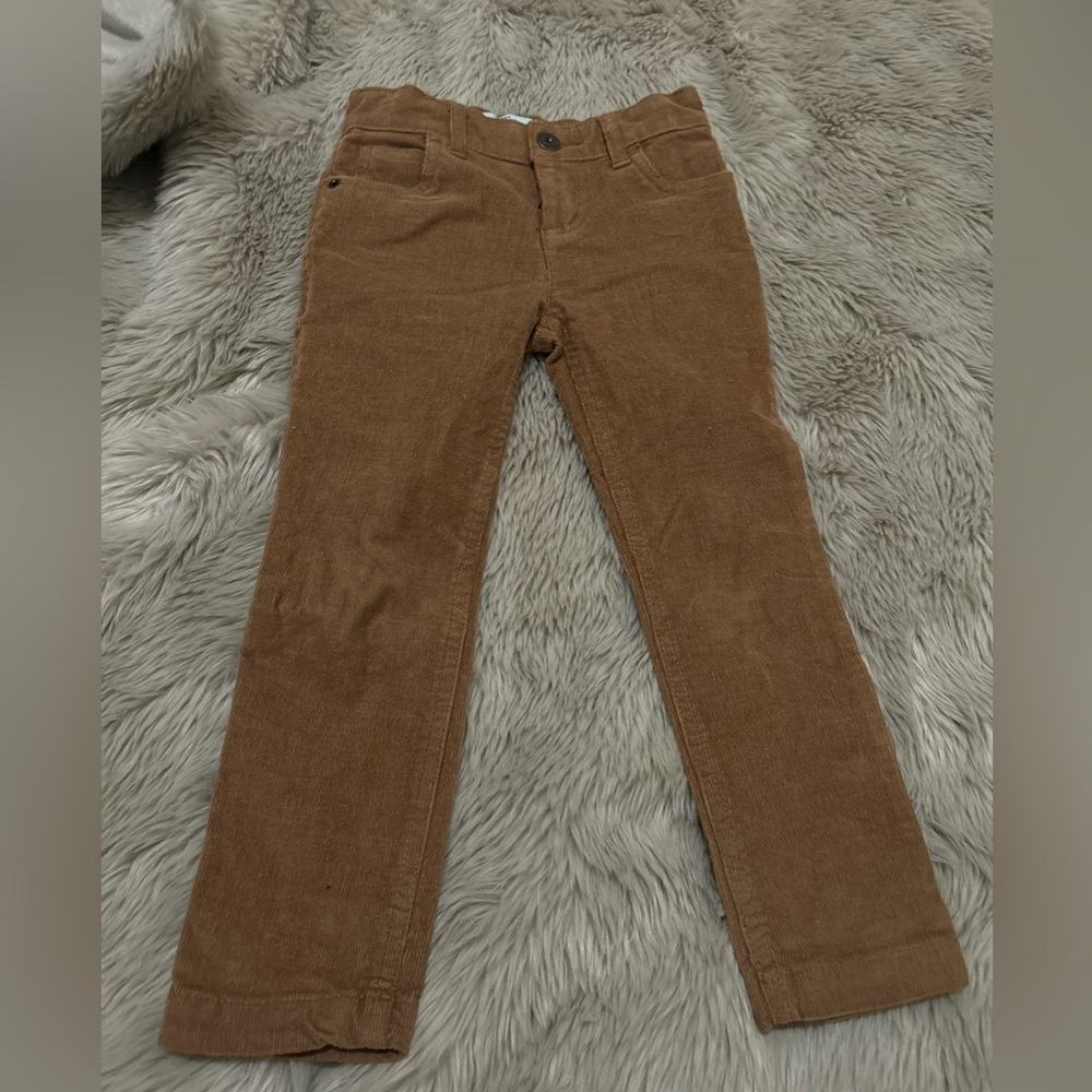 Classic Club Little Kids Brown Corduroy Pants